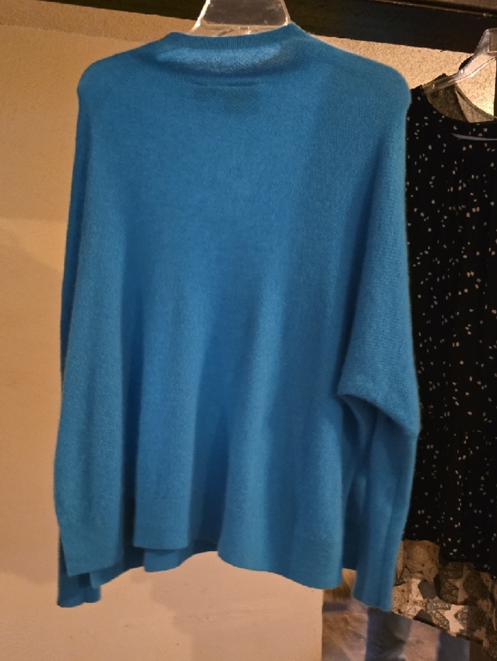 Anthropologie Maeve Vibrant Turquoise Crewneck Sweater - Picture 5 of 5